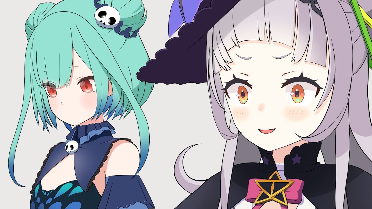 るしあちゃんに会ったけど可愛くてぜんぜん顔見れなかった紫咲シオン【ホロライブ切り抜き漫画】