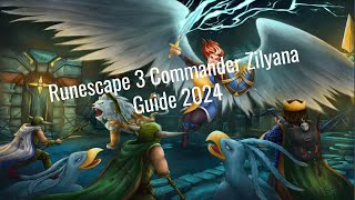 Runescape 3 - Commander Zilyana (Sara) Solo Guide 2024 | NORMAL AND HARD MOD