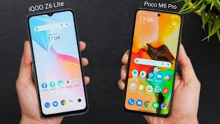 Poco M6 Pro 5G vs iQOO Z6 Lite 5G Comparison in HINDI |KAUN SA LE ? Best Phone Under 15000|Tech Vij