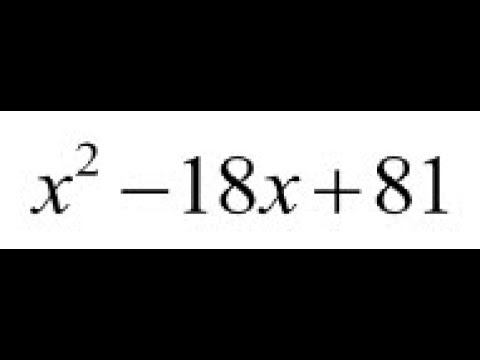x^2 - 18x