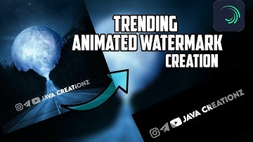 Trending Animated Watermark Creation|Alightmotion Malayalam Tutorial|ABU PKD Editz