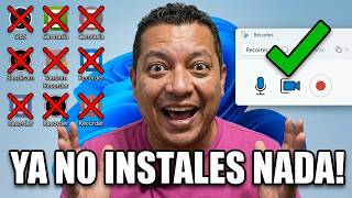 ¿Aún Instalas Programas para Grabar Pantalla? Windows 11 Ya Lo Hace SOLO