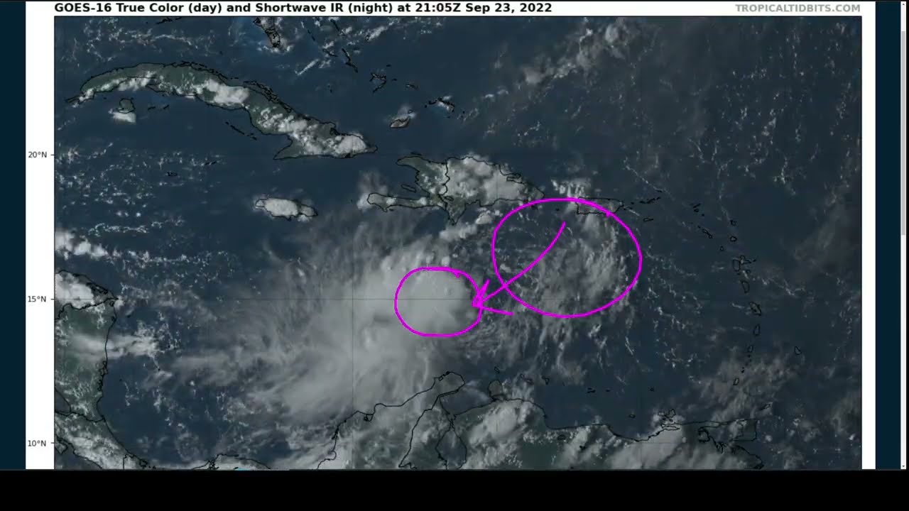 [Friday evening] Fiona nearing Canada; TD9 Expected to Threaten Western Caribbean and Southeast U.S.