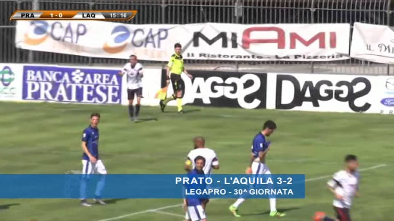 Prato - L'Aquila 3-2