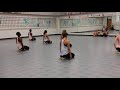 Drill team tryout dance