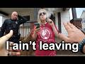 Cops vs Dumbest Karens Who Refused to Leave After Being Evicted