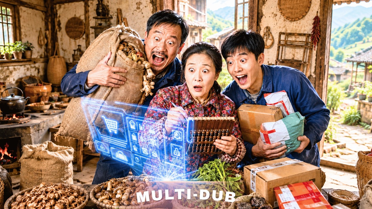 一家三口穿越到八十年代以為天崩開局,意外獲得網店系統直接一夜變富豪,一家人養活一山人!#drama #推薦 #搞笑 #短剧 #穿越