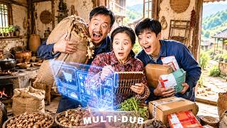 一家三口穿越到八十年代以為天崩開局，意外獲得網店系統直接一夜變富豪，一家人養活一山人！#drama #推薦 #搞笑 #短剧 #穿越