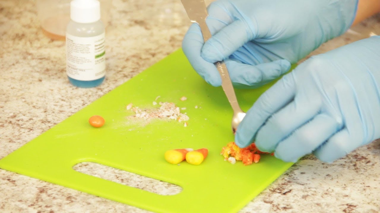 How To Test Halloween Candy For Glucose - YouTube