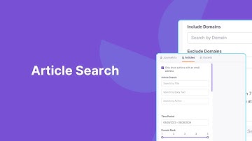 How to Look for Journalists Using Their Articles | Article Search
