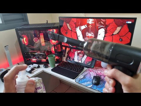 É assim que se limpa um setup gamer!! - YouTube