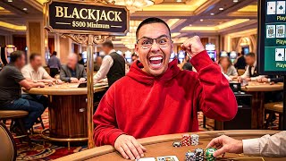 Famous I Kept Doubling Everything in Blackjack..  Wealth