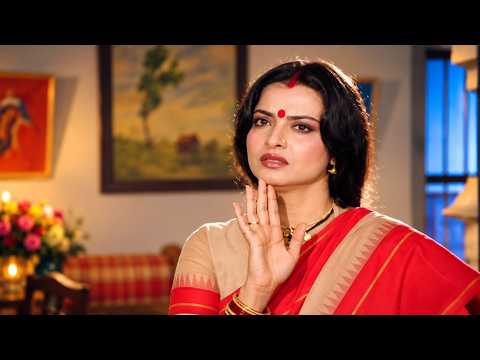 उमा के सुखी संसार में पड़ी रिश्तों की दरार | Rekha Best Acting Scene | Sansar Movie
