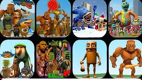 Nextbots In Playground Mod New Update 7.2.0 TUNG TUNG SAHUR,Brr Brr Patapim Free,Sandbox In Space