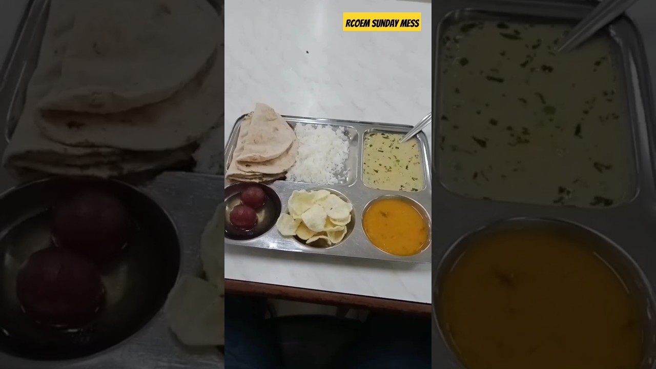 Sunday mess of Ramdeobaba college of engineering nagpur 