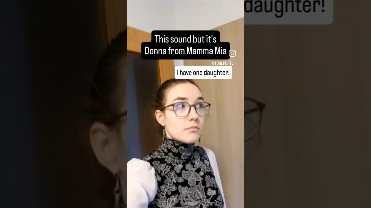 "I have one daughter" but its Donna from 