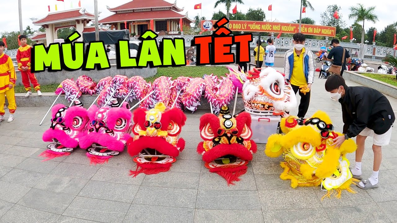 Bình Minh TV | Vlog Đi Duyệt Múa Lân Tết Tại Bồng Sơn