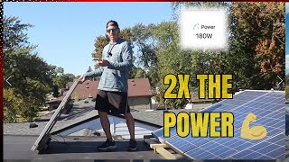 I Doubled My Solar Power Just By Changing The Angle Real-Time Test