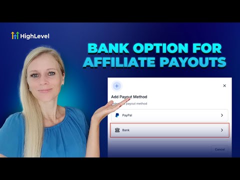 How to Set Up Bank Account Payments in Your Affiliate Manager