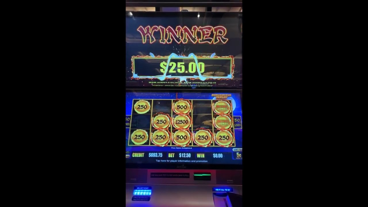 Huge Fireball on high limit Dragonlnk at the Hardrock Tampa