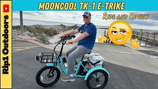 Thinking About An Electric Trike?  Check Out The Awesome Mooncool  TK-1 #Mooncool #ebike #etrike