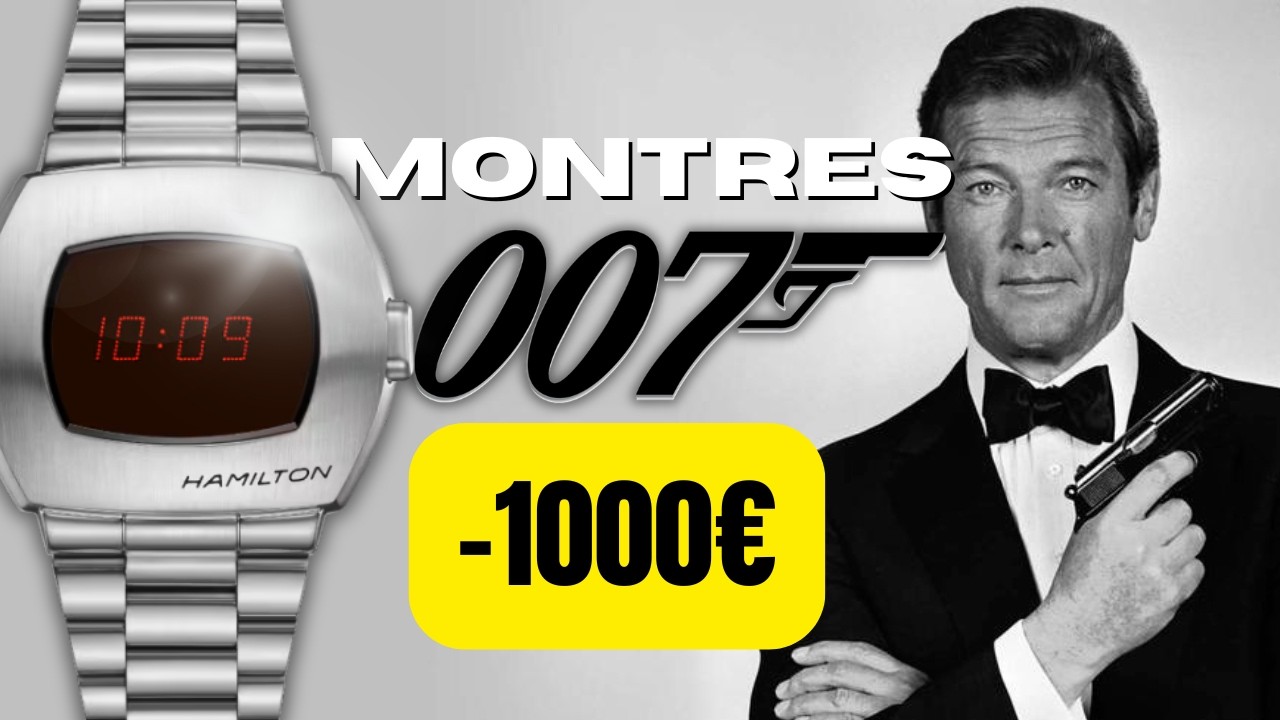 Top 5 des montres ABORDABLES de James Bond