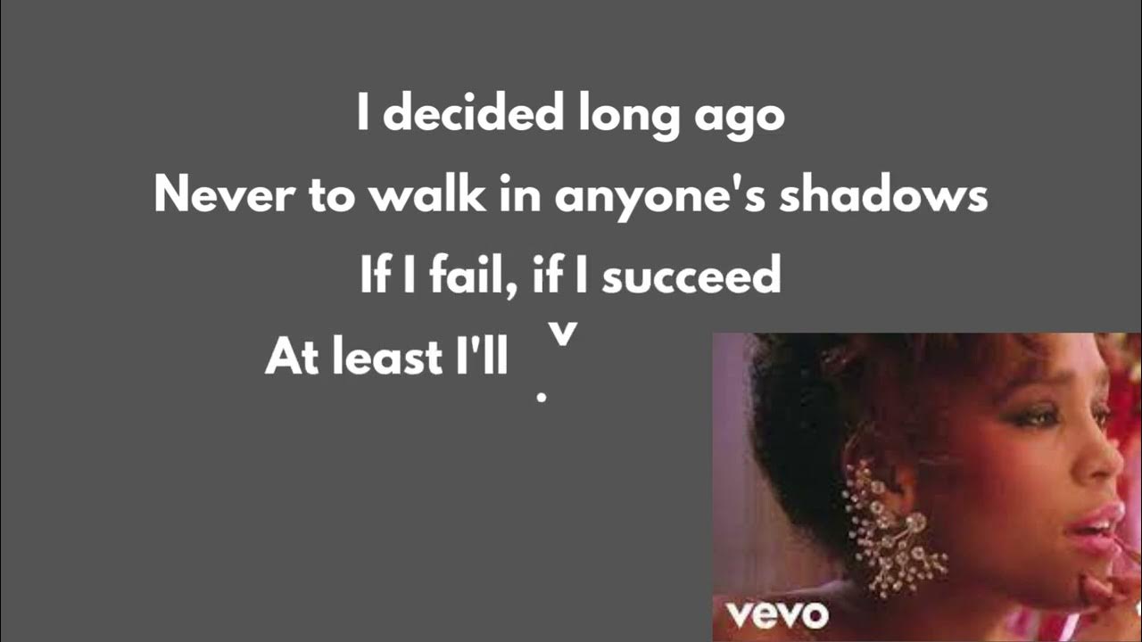 Whitney Houston Greatest Love Of All Lyrics Paroles YouTube whitney-houston-greatest-love-of-all-lyrics-paroles-youtube
