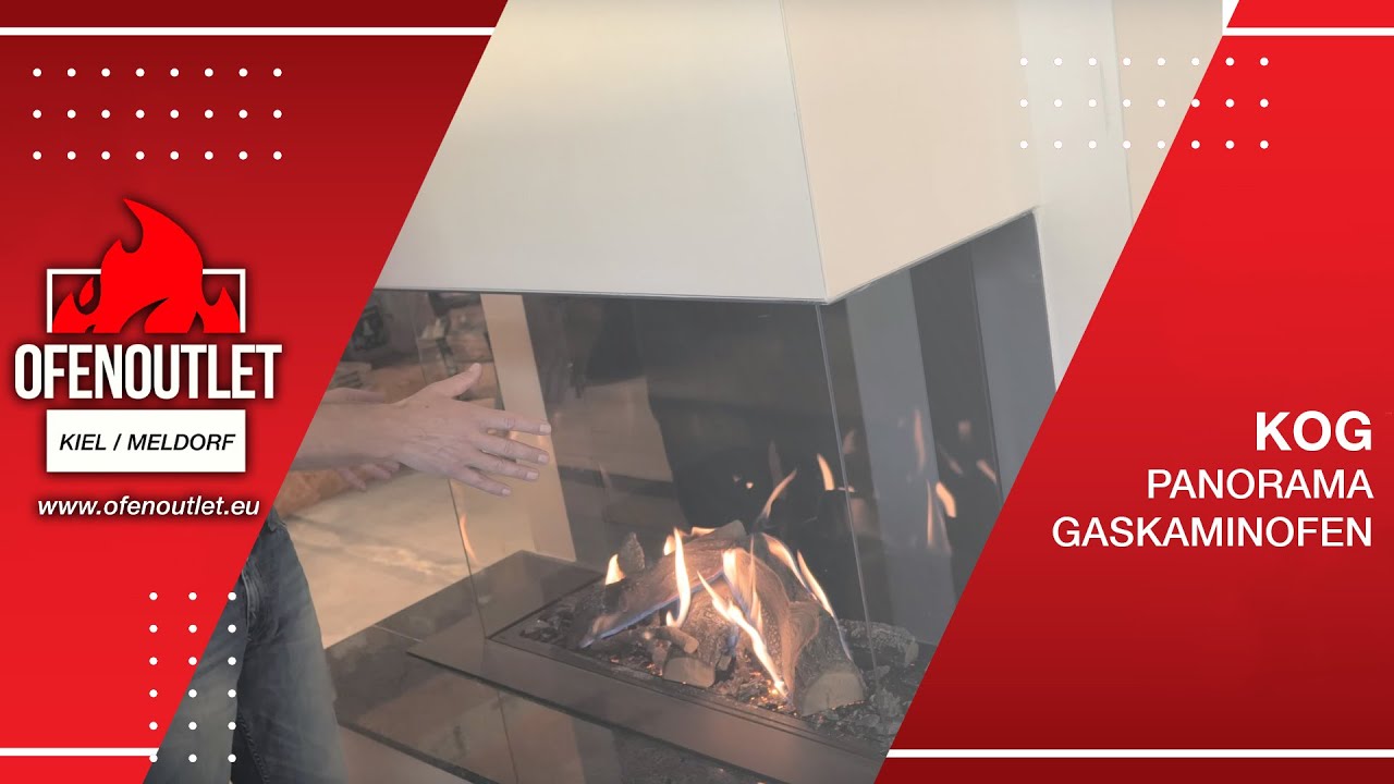 KOG Panorama Gaskaminofen - OfenOutlet Kiel