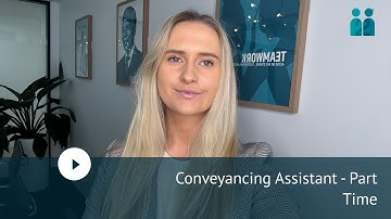 Conveyancing Assistant - Part Time