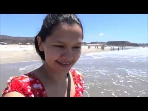 UN DIA  EN LA PLAYA iii ME TUMBARON LAS OLAS !!!