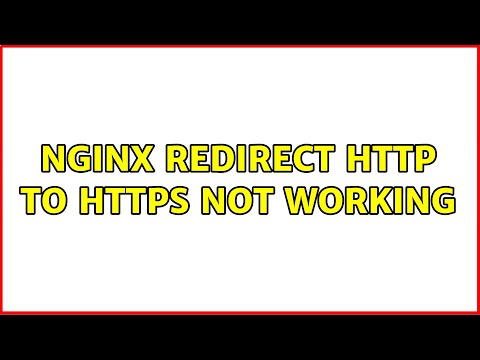 nginx redirect http