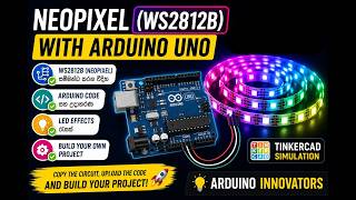How to Use WS2812B NeoPixel with Arduino UNO 🔥 Tutorial