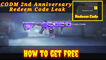 *Free* October 2021 Redeem code in codm / How To Get Free Redeem code codm / free Redeem code codm