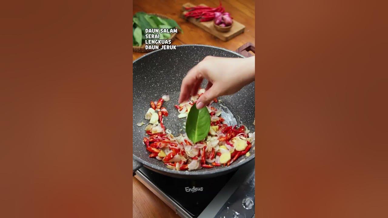 Resep tumis daun singkong nikmat ala rumahan ✅ #endeus #shorts #food #cooking #kuliner #ideresep