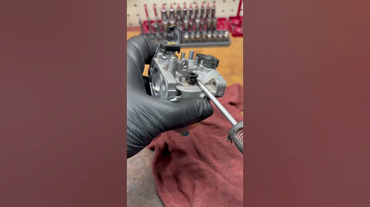 Engine not idling properly? Cut the pilot jet off.