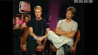 Edward Norton and Brad Pitt interview for FIGHT CLUB