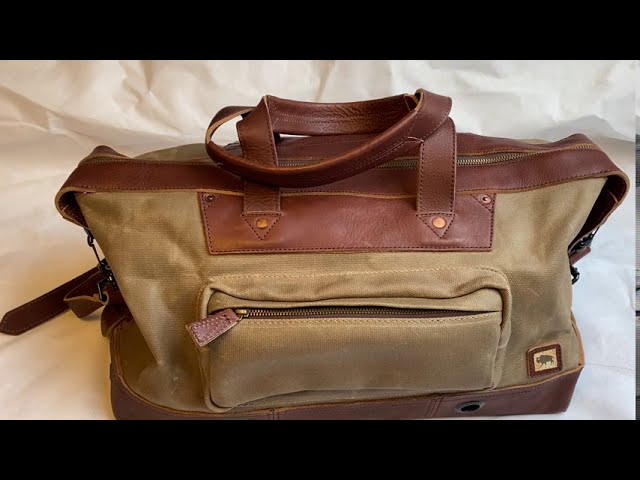 In Review: The $47 Waxed Canvas S-Zone Duffel Bag