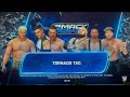 WWE 2K25 SmackDown | Rhodes, Mulero &amp; Zayn Vs The Vision 6-Man Tornado Tag Team Gameplay Match 