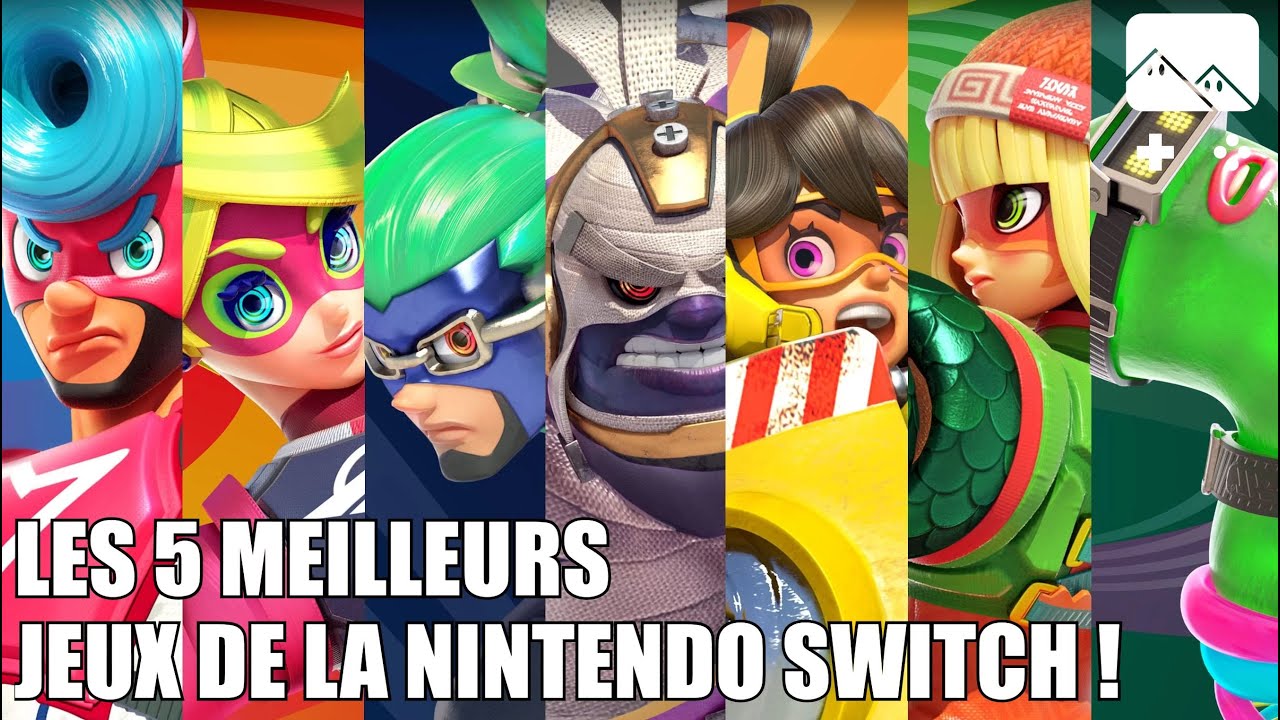 Top 5 Des Meilleurs Jeux Sur Nintendo Switch 