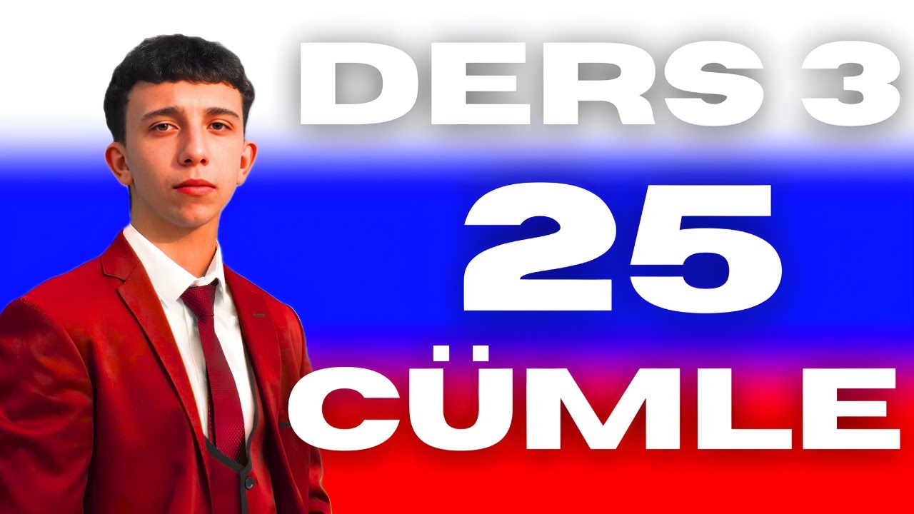 Başlangıçta Mutlaka Bilmen Gereken 25 Cümle - Ders 3
