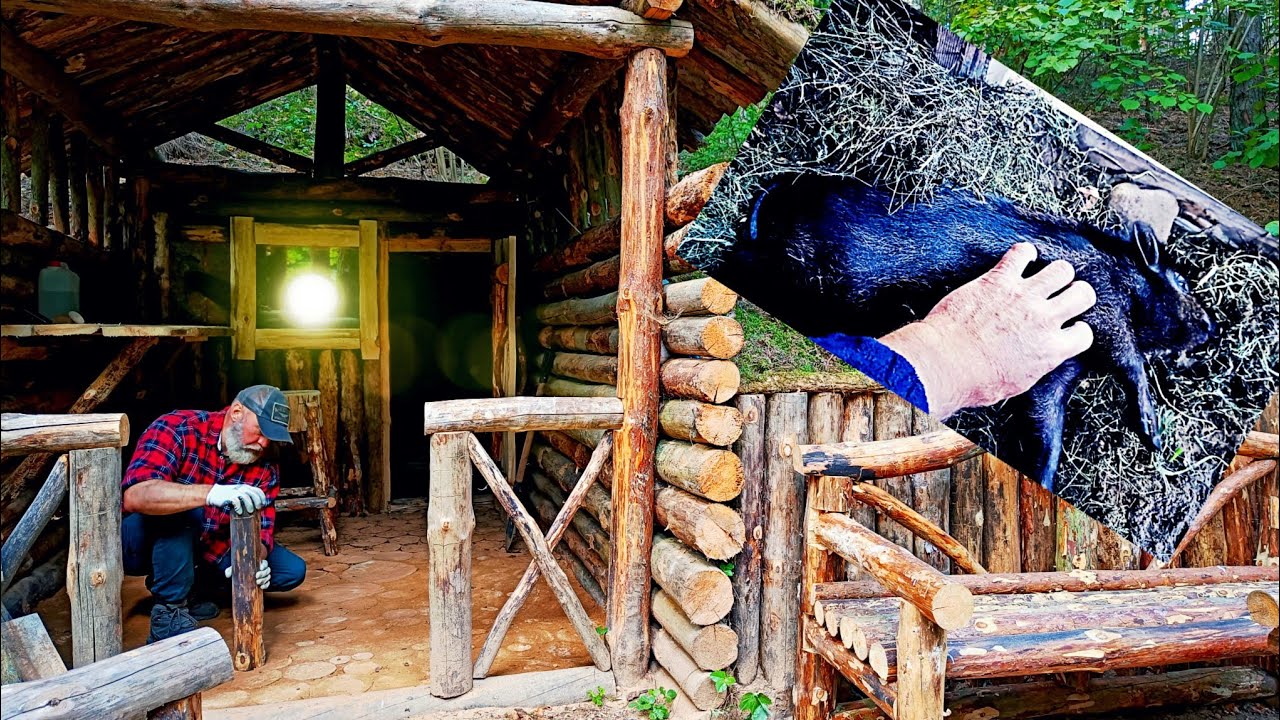 Укладка пола на террасе землянки | Дикий поросенок в домашних условиях ...