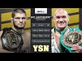 UFC БОЙ Хабиб Нурамагомедов vs Тайсон Фьюри (com. vs com.)