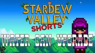 Stardew Valley #Shorts | Watering Can Upgrade Powers