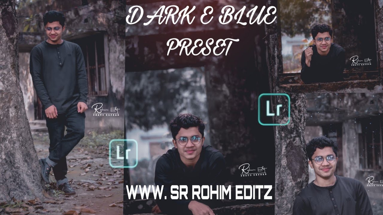 Dark and LIGHTROOM editing tutorial | SR ROHIM EDITZ | 2020 New edit ...