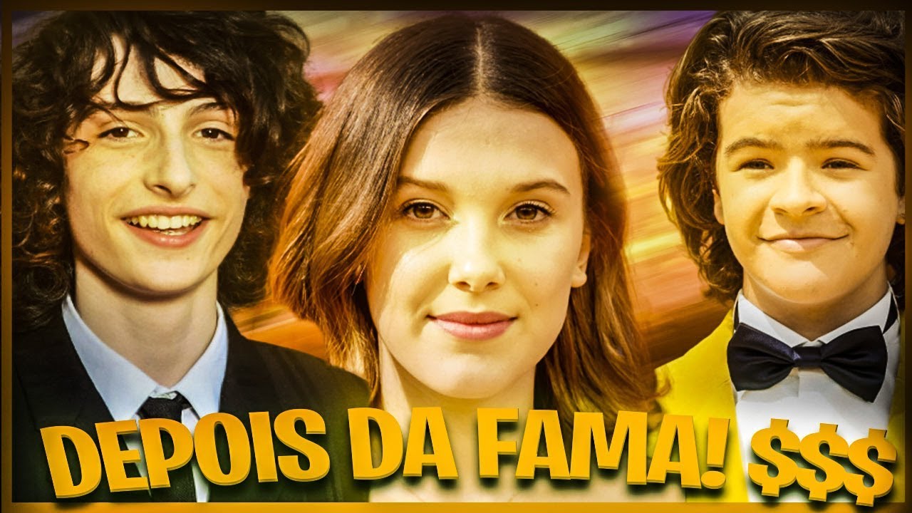 Antes E Depois Atores Stranger Things