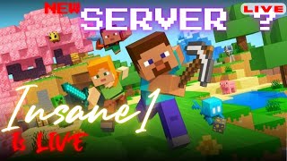 NEW SERVER ? | JOIN NOW !!! | #minecraflive #minecraftmalayalamlive #minecraftfreeserver