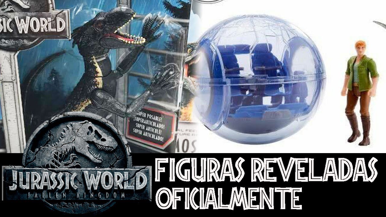 figuras de jurassic world 2