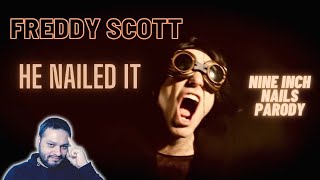 Reacting to: FREDDY SCOTT - THIS IS A TRENT REZNOR SONG Music VIdeo