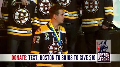 Boston Strong P5 - Joey talking about the marathon / Please Don´t Go Girl / I´ll Be Loving You
