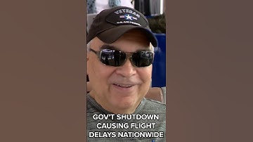 Government shutdown causing nationwide airport delays